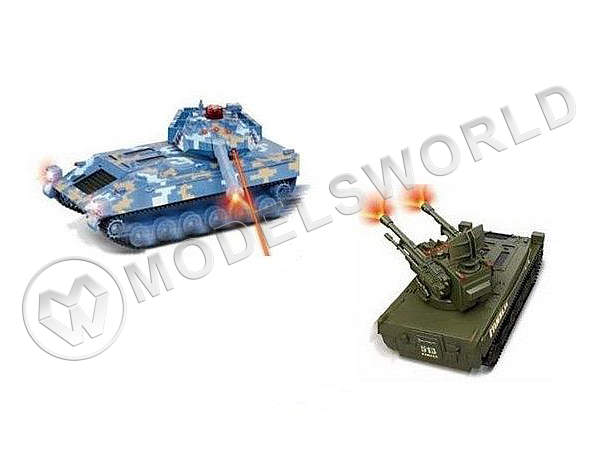 Радиоуправляемый танковый бой Double Eagle Fighting Tanks (2 танка для совместной игры) - фото 1