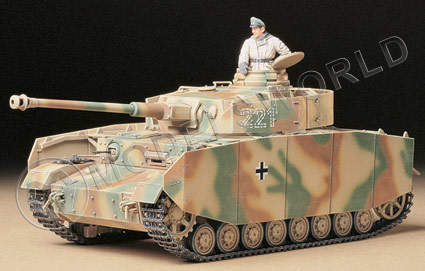 Склеиваемая пластиковая модель Немецкий танк Pz.kpfw. IV Ausf.H (ранняя версия). Масштаб 1:35 - фото 1