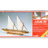 Набор для постройки модели корабля ARROW американская канонерская лодка 1814 г. Масштаб 1:55