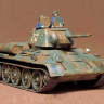 Склеиваемая пластиковая модель Советский танк Т34/76. Масштаб 1:35
