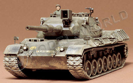 Склеиваемая модель Западно-германский  танк Leopard. Масштаб 1:35 - фото 1