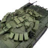 Готовая модель, советский основной танк Т-72 в масштабе 1:35