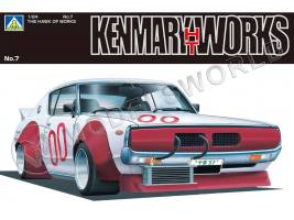 Склеиваемая пластиковая модель Kenmary 2Dr Hard Top Works (Nissan Skyline). Масштаб 1:24