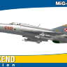 Склеиваемая пластиковая модель самолета MiG-21PFM. Масштаб 1:48