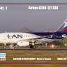 Склеиваемая пластиковая модель Авиалайнер А-318_121 LAN. Масштаб 1:144