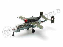 Готовая модель самолета He 162 Volksjager RAF Captured Aircraft 1945 в масштабе 1:72