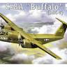 Склеиваемая пластиковая модель Cамолет C-8A Buffalo (DHC-5)  + МАСКА. Масштаб 1:144