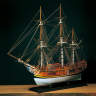 Набор для постройки модели корабля HMS BOUNTY английский шлюп 1787 г. Масштаб 1:60
