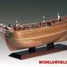 Набор для постройки модели корабля HMS BOUNTY английский шлюп 1787 г. Масштаб 1:60