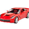 Склеиваемая пластиковая модель Автомобиль  Corvette Stingray. Масштаб 1:24