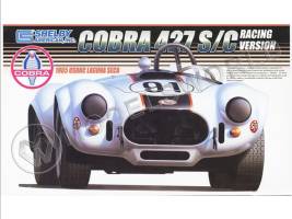 Склеиваемая пластиковая модель автомобиль Cobra 427 S/C Racing Ver. 1965. Масштаб 1:24