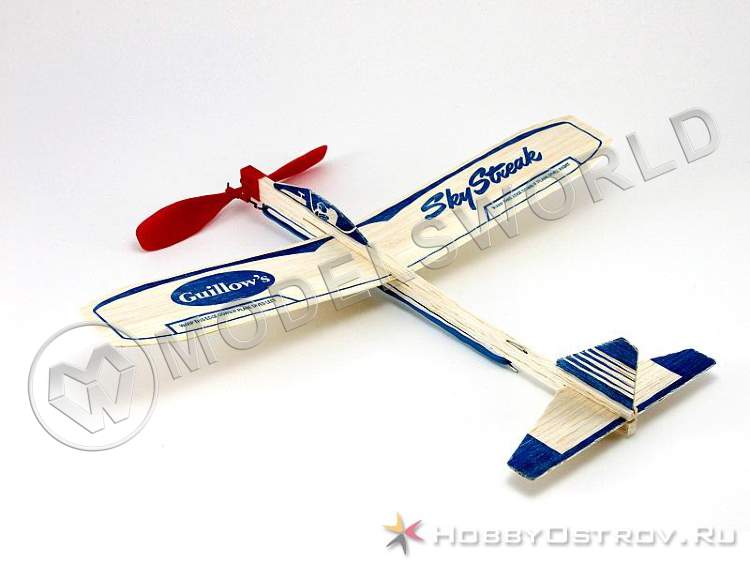Резиномоторная модель самолета Guillows Sky Streak (арт.GUI50) — купить ...