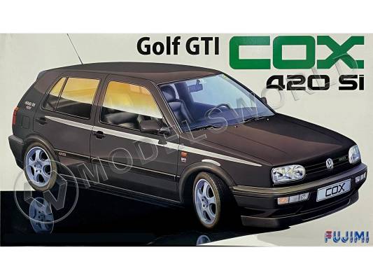 Склеиваемая пластиковая модель автомобиль Volkswagen Golf GTI 420Si. Масштаб 1:24