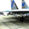 Готовая модель, многофункциональный истребитель Су-35С в масштабе 1:48