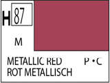 Краска водоразбавляемая художественная MR.HOBBY METALLIC RED (Металлик) 10мл. - фото 1