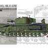 Склеиваемая пластиковая модель танка CHURCHILL MK. III AVRE. Масштаб 1:35