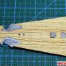 Деревянная палуба для модели DKM Scharnhorst, Dragon. Масштаб 1:350