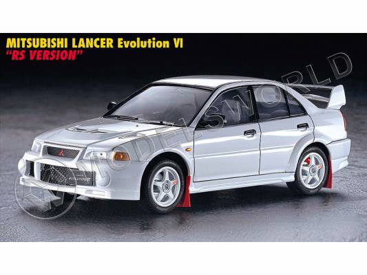 Склеиваемая пластиковая модель Автомобиль Mitsubishi Lancer Evo.VI (Limited Edition). Масштаб 1:24