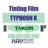 Тонировочная пленка на Тайфун-К, Takom. Масштаб 1:35