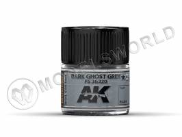 Акриловая лаковая краска AK Interactive Real Colors. Dark Ghost Grey FS 36320. 10 мл