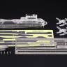 Склеиваемая пластиковая модель Подводная лодка I-400 Limited Edition (с разрезом) + фототравление Eduard + деревянная палуба ArtWox. Масштаб 1:350