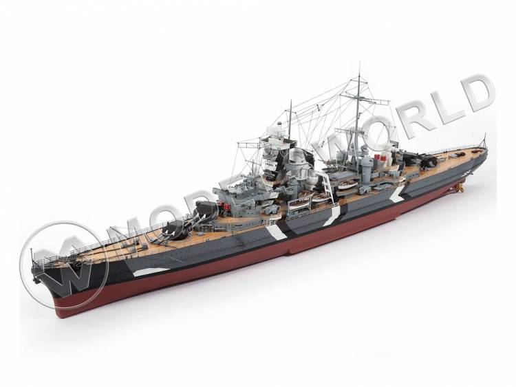 Набор для постройки модели корабля крейсер PRINZ EUGEN. Масштаб 1:200 - фото 1