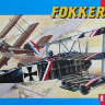 Склеиваемая пластиковая модель Самолет Fokker Dr.I. Масштаб 1:48