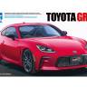 Склеиваемая пластиковая модель автомобиля Toyota GR86. Масштаб 1:24
