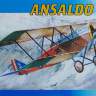 Склеиваемая пластиковая модель самолёт  Ansaldo S.V.A/5. Масштаб 1:48