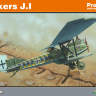 Склеиваемая пластиковая модель Junkers J. I. ProfiPACK. Масштаб 1:72