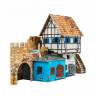 Модель из бумаги Дом у стены, серия Средневековый город