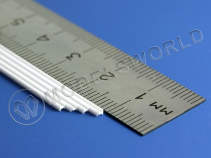 Двутавр пластиковый 1.5х1.2 мм, 4 шт