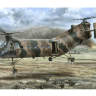 Склеиваемая пластиковая модель Военно-транспортный вертолет H-21 Shawnee "Flying Banana over Vietnam". Масштаб 1:48