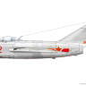 Склеиваемая пластиковая модель MiG-15. ProfiPACK. Масштаб 1:72