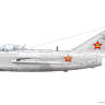 Склеиваемая пластиковая модель MiG-15. ProfiPACK. Масштаб 1:72