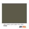 Акриловая лаковая краска AK Interactive Real Colors. Hellgrau-Light Grey RAL7009 (interior color). 10 мл
