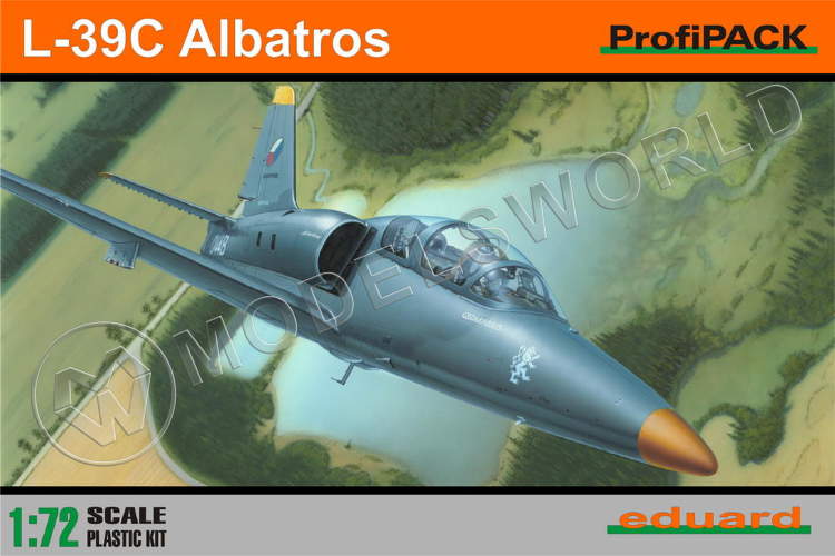 Склеиваемая пластиковая модель самолета L-39C Albatros REEDITION. ProfiPACK. Масштаб 1:72. - фото 1