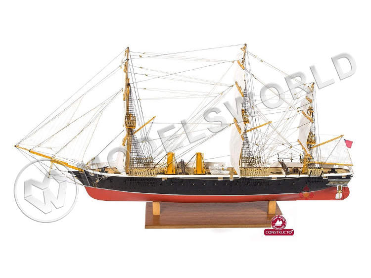Набор для постройки модели корабля HMS Warrior. Масштаб 1:200 - фото 1