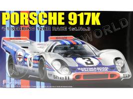 Склеиваемая пластиковая модель автомобиль Porsche 917K DX. Масштаб 1:24