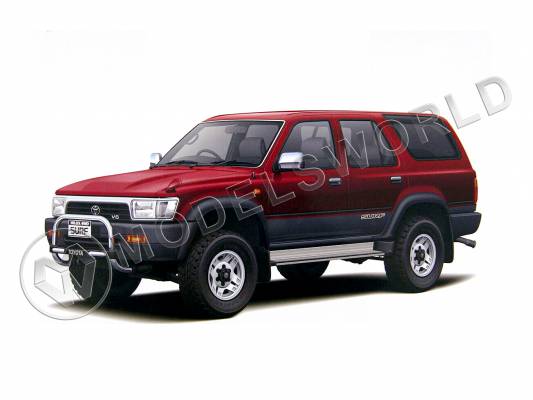 Склеиваемая пластиковая модель пикап Toyota HiLux Surf SSR-X Wide Body '91. Масштаб 1:24
