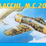 Склеиваемая пластиковая модель Самолет Macchi M.C. 200 Saetta. Масштаб 1:48