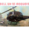 Склеиваемая пластиковая модель Многоцелевой вертолет Bell UH-1D Iroquois. Масштаб 1:48