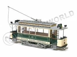 Набор для постройки модели трамвая BERLIN. Масштаб 1:24