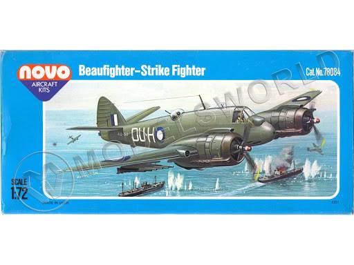 Склеиваемая пластиковая модель морской штурмовик Beaufighter (без коробки, в пакете). Масштаб 1:72 - фото 1