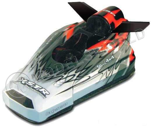 Радиоуправляемая амфибия на воздушной подушке HSP XSTR Air Racer 2.4G. Масштаб 1:10 - фото 1