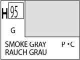 Краска водоразбавляемая художественная MR.HOBBY SMOKE GRAY (глянцевая), 10 мл - фото 1