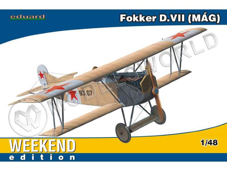 Склеиваемая пластиковая модель Fokker D.VII MAG. Масштаб 1:48 - фото 1