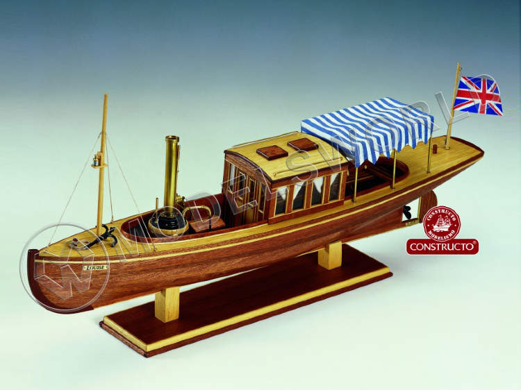 Набор для постройки модели парового катера Louise. Масштаб 1:26 - фото 1