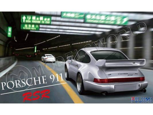 Склеиваемая пластиковая модель Porsche 911 Carrera 3.8 RSR. Масштаб 1:24