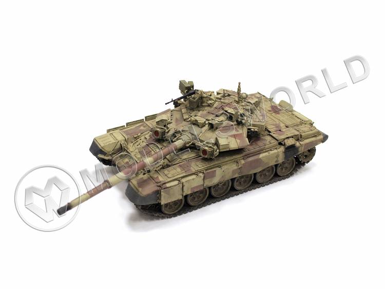 Готовая модель, российский танк Т-90 в масштабе 1:35 - фото 1
